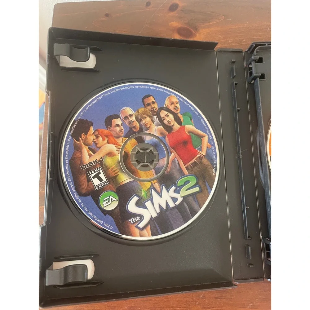 The Sims 2 PC CD-ROM Game EA Maxis Life Simulation Strategy 2004 Vintage